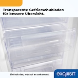 thumbnail of Exquisit Gefrierschrank GS80-HE-040E weiss | 91 l Nutzinhalt | Weiß