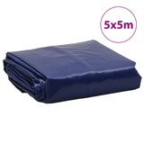 thumbnail of vidaXL Abdeckplane Blau 5x5 m 650 g/m²
