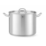 thumbnail of HENDI Kochtopf, hoch - mit Deckel, Kitchen Line, 13,5L, ⌀280x(H)220mm