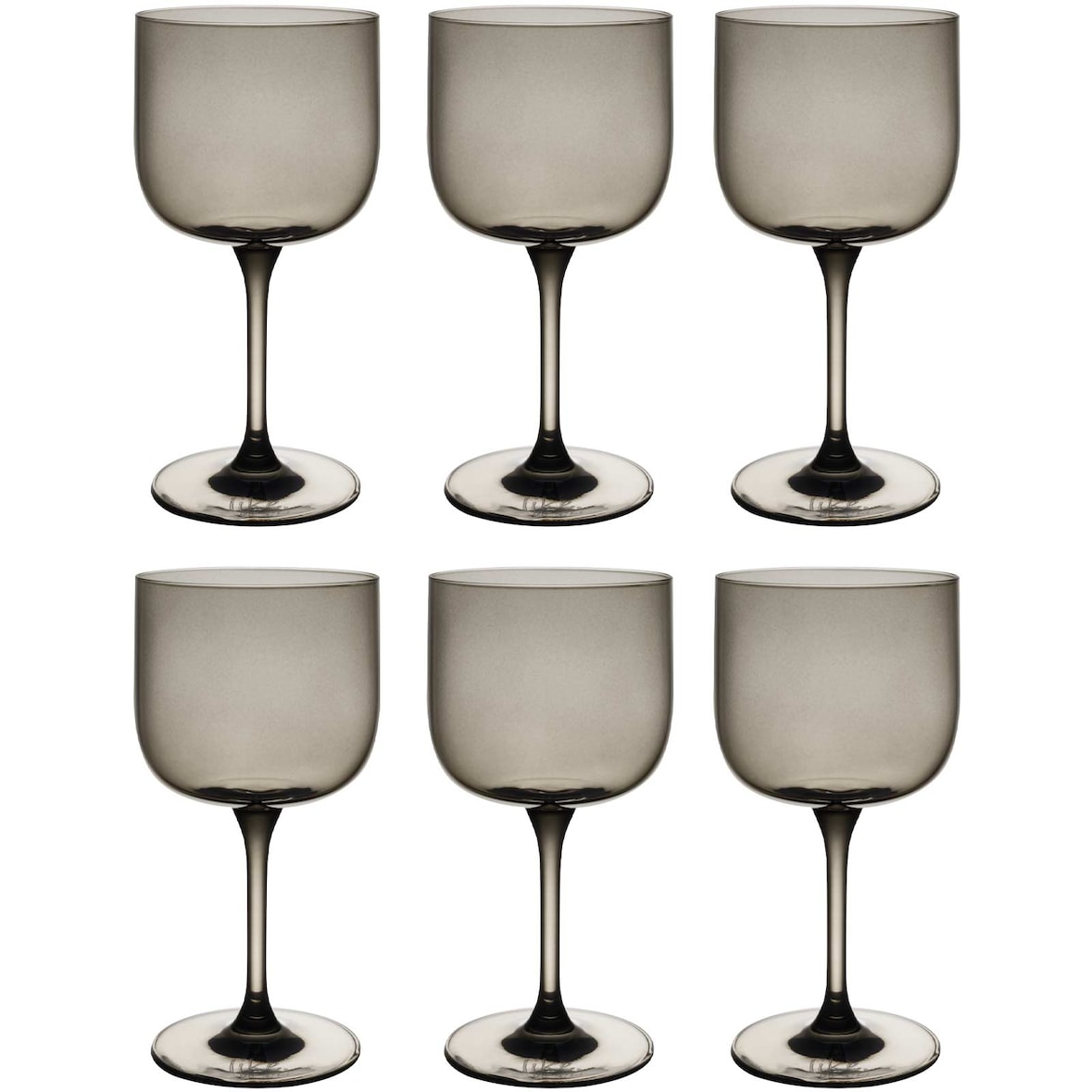 like. by Villeroy & Boch Like Glass Weinkelch 270 ml 6er Set Smoke - DS