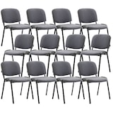 thumbnail of Pack De 12 Sillas Confidente Ken En Tela Gris