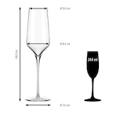 thumbnail of Libbey 12er Set Sektgläser -PRISM- 244 ml, Ø 7 cm, H: 24 cm