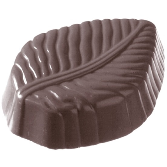 1 x SCHNEIDER Schokoladen-Form  Hainbuchenblatttpraline -K 49x36x13