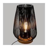 thumbnail of Atmosphera Noda schwarze Metalldrahtlampe