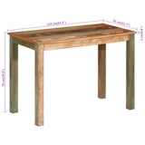 thumbnail of vidaXL Esstisch 110x55x76 cm Altholz Massiv