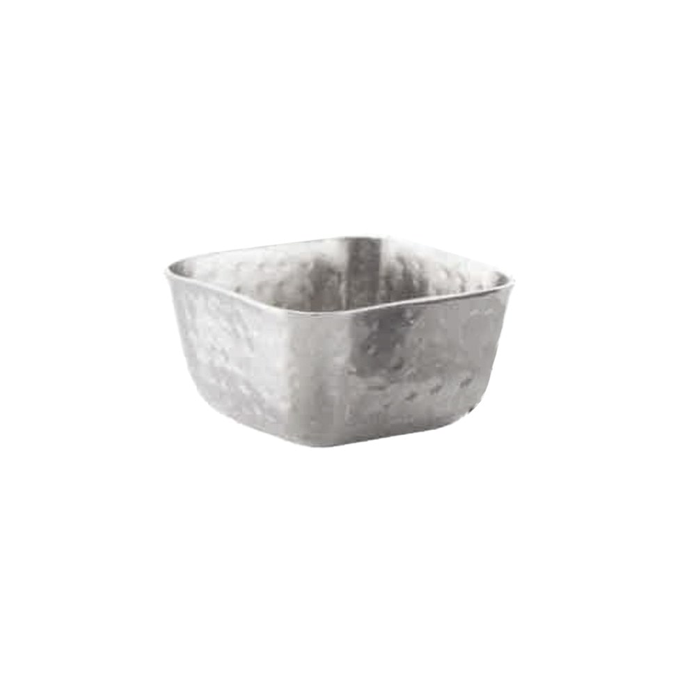 Ramequins Quadradas 'Artinox' 75 Ml 5X5X3,2 Cm Prateado Inox (12 Unidades)