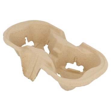 Porta-copos, 2 copos 21X10,5 Cm Cartão natural (600 unidades).