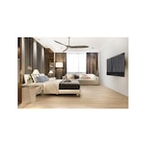 thumbnail of Eco Airscew 152, Chroom en grijze ventilator zonder licht, CasaFan