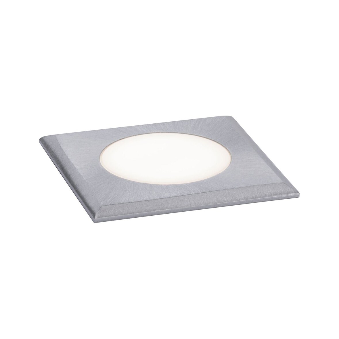 Paulmann House spot encastré de sol LED 230V rect. 50x82mm 60lm 2W 3000K blanc chaud IP67 inox brossé inox/plast. 94366