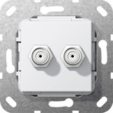 thumbnail of Gira UP Tragring 2fach SAT 565103