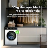 thumbnail of EVVO Lavadora 10 kg carga frontal Nova P10, 1200 rpm, Clase energética A, , Lavado Rápido 15', Motor Inverter