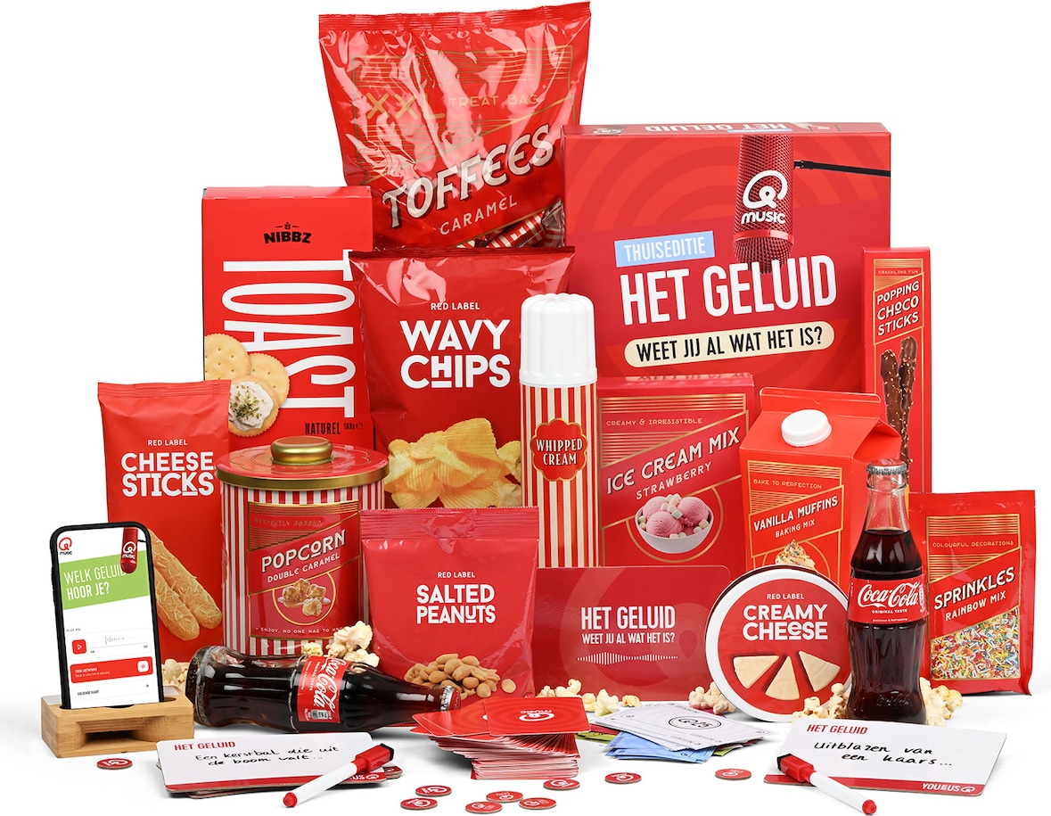 Raad het Geluid kerstpakket