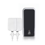 thumbnail of SET: Schaumseifenspender SENSOR, berührungslos Blanc Cosmos versch. Farben+2x 1-Liter Schaumseife mild - PRODUKTSET : Farbe - Silber / Schwarz