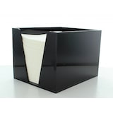 thumbnail of Mank Handtuchspender für Handtücher schwarz, 17 x 21 x 15 cm, 1 Stück