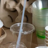 thumbnail of BIOZOYG 50 Stück Einwegdeckel Ø 97mm aus Biokunststoff, kompostierbar, Flachdeckel, biologisch abbaubar, nachhaltige Plastikdeckel aus PLA