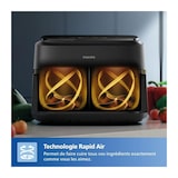 thumbnail of Friteuse Sans Huile Philips - Airfryer Xxl Na351/00 - Capacité 7,1l - Double Cuve - 6 Préréglages - 2450w