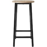 thumbnail of tectake Bancos de bar Corby  Madeira Industrial Clara, Carvalho Sonoma