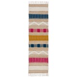 thumbnail of Handgewebter Naturteppich in Skandi-Tönen `Wharfe`. Farbe: Multi, 60x230 cm | Kadima Design