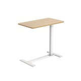 thumbnail of Bureau PHT01, 700 x 400 mm, handmatig in hoogte verstelbaar, verrijdbaar, beige/wit