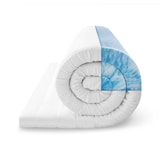 thumbnail of Hoogwaardige gelfoam topper 140x190 met wasbare hoes | Comfortabele dekmatras 140x190 | Mister Sandman topper 140x190 cm