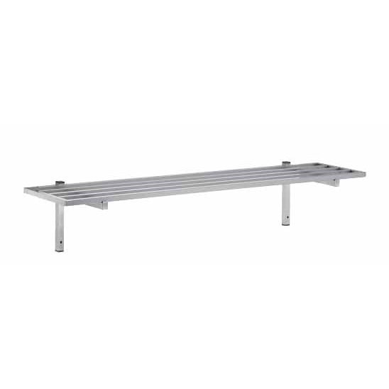 L2G Etagère murale tubulaire inox 25 x 140 x 40 cm L2G