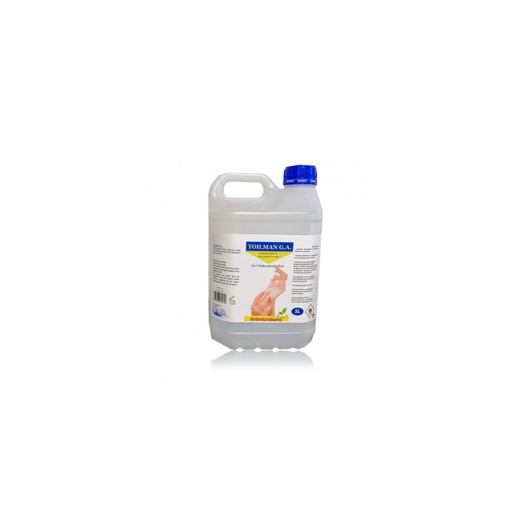 MONOUSO - Antibakterielles hydroalkoholisches Sanitärgel 5000 ml (1 Stück)