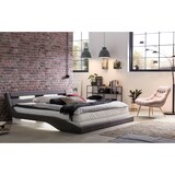 thumbnail of SalesFever Loungesessel mit XXL-Sitzfläche | Bezug Stoff in Samt-Optik | Gestell Metall in Holzoptik | üppige Steppung | B 76 x T 87 x H 86cm | rosa