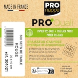 thumbnail of METRO Professional - 500 sets de table jetable en papier satiné gaufré - Format 30X40 cm - couleur rouge