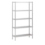 thumbnail of Combisteel stellingsysteem met 5 legborden van verchroomd staal 2500x400x1800mm