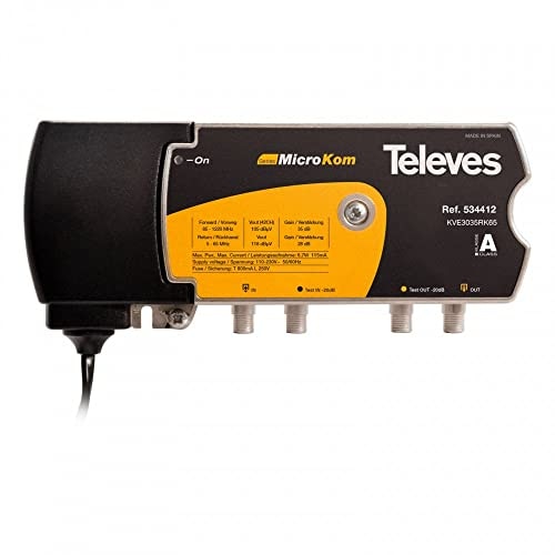 Amplificateur microkom canal de retour  terrestre t4 5-65 mhz g30/35 d