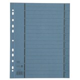 thumbnail of Elba 400004665 Trennblätter mit Perforation - A4 Überbreite, blau, 100 Stück