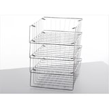 thumbnail of Briefablage-Set Langformat Set 2 4 Körbe B4 chrom