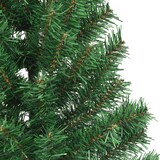 thumbnail of vidaXL Künstlicher Halb-Weihnachtsbaum mit Ständer Grün 240 cm PVC