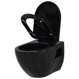 thumbnail of vidaXL Hänge-Toilette mit Einbau-Spülkasten Keramik Schwarz