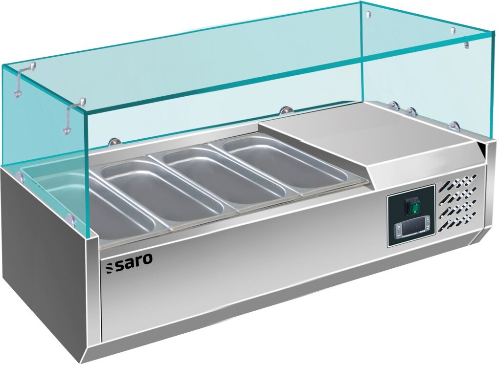 Saro Aufsatzkühlvitrine Modell EVRX 1200/380