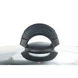 thumbnail of GSW Servierpfanne SilcoGuss noir 28 x 7,5cm mit Glasdeckel, induktionsgeeignet, backofengeeignet bis 180°C