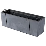 thumbnail of Prosperplast - Maceta URBI CASE BETON EFFECT W - 58x18x19,5cm en color Marengo