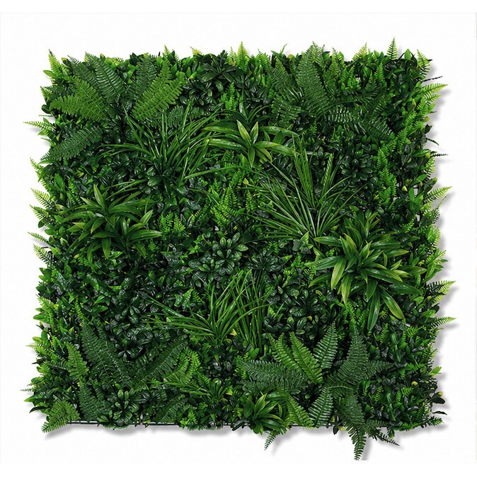 Planta artificial jardín vertical Madagascar 100x100 cm 1x1 m verde ocultación total