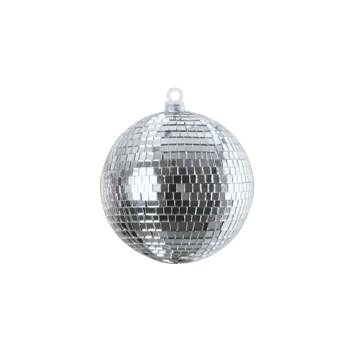 Spiegelkugel 10cm silber Discokugel Mirrorball Party Disko Deko