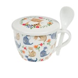 thumbnail of Coffret bol à soupe loris -  Blanc Rond Porcelaine Amadeus 16.00x13.00 cm