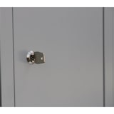 thumbnail of Schließfachschrank Fächerschrank 9 Fächer Spind 180x90x50cm lichtgrau X-520330