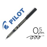 thumbnail of PILOT- Set de 6 Bolígrafos Roller V7 HI-TECPOINT Punta Fina 0.7 mm. Negro