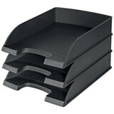 thumbnail of LEITZ Corbeille à courrier Leitz Plus standard - Noir - Dim L25,5 x H7 x P36 cm