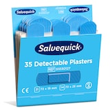 thumbnail of 60 Sets Cederroth Salvequick Detectable Pflaster (35 Stück) blau , Refill