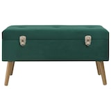 thumbnail of Helloshop26 - Banc banquette avec compartiment de rangement 80 cm vert velours 02_0010985