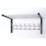 thumbnail of Wandgarderobe mit Hutablage Art.389 Garderobe 70 cm Kleiderhaken Wandregal Haken
