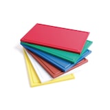 thumbnail of Gastro M GN1/1 HDPE snijplank met sapgeul blauw