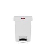 thumbnail of Gastronoble Rubbermaid Slim Jim Front Step Pedaleimer weiß 30L
