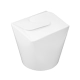 thumbnail of MONOUSO - Envase de Comida para Llevar Blanco 800ml (50 Uds)