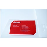 thumbnail of Schnellhefter-Mappe A4 mit A4-Tasche natur-transparent Packung mit 20 Stück